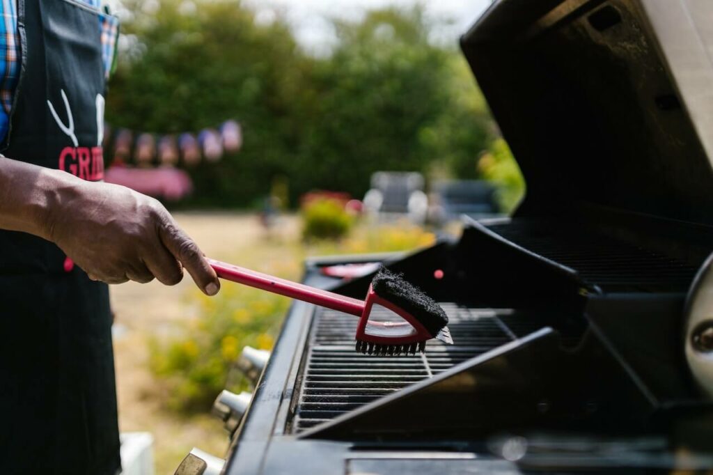 grillfläche reinigen