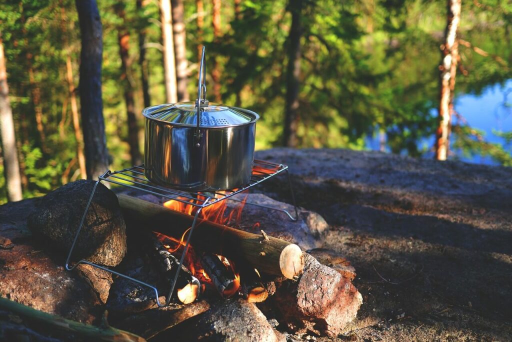 feuerstelle alternative campinggrill