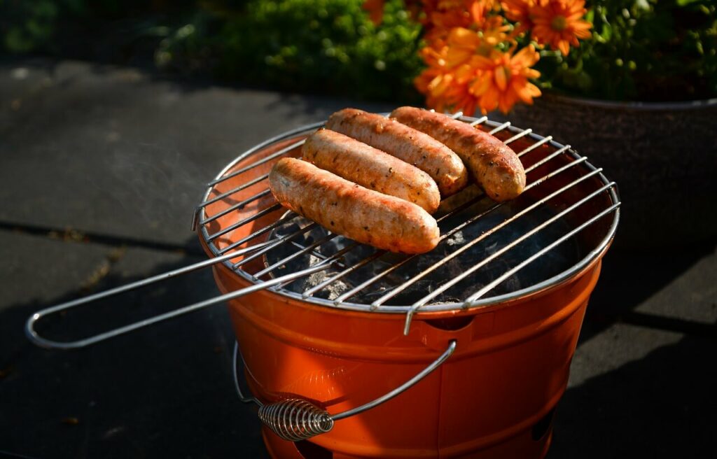 mini grillfass