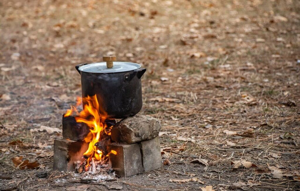 lagerfeuer grillen