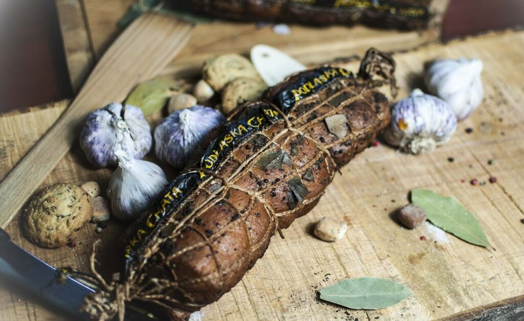 salami schinken reifen